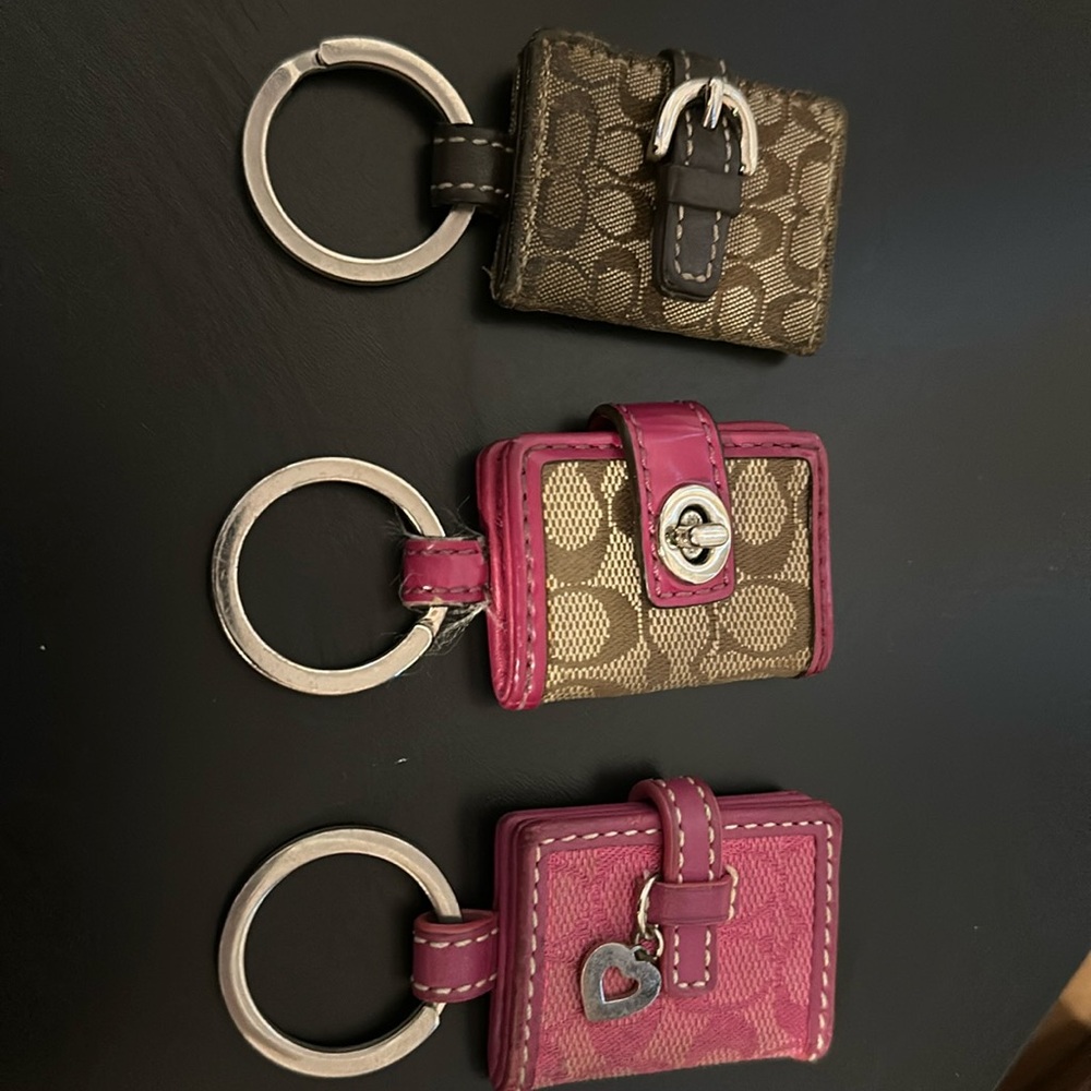 Coach keychains